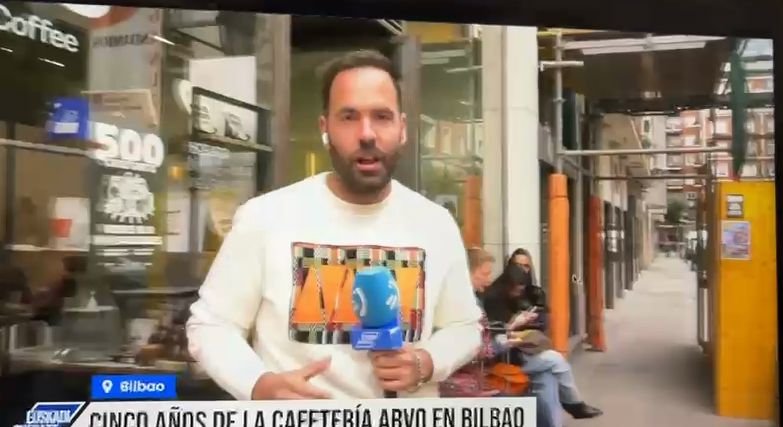 Reportaje de EITB: Cinco años de la cafetería ARVO en Bilbao