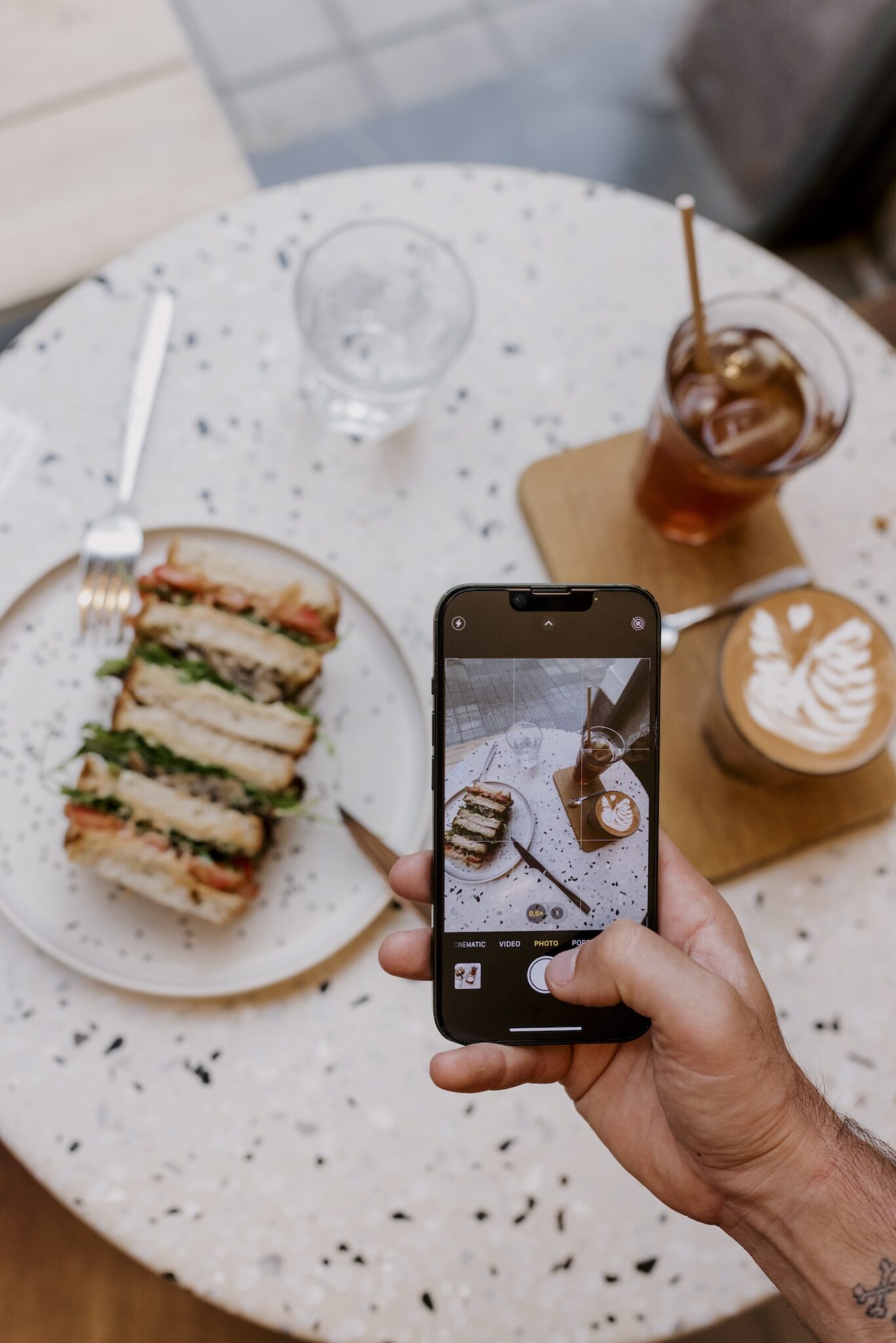 Fotografiando el brunch en ARVO Specialty Coffee Bilbao