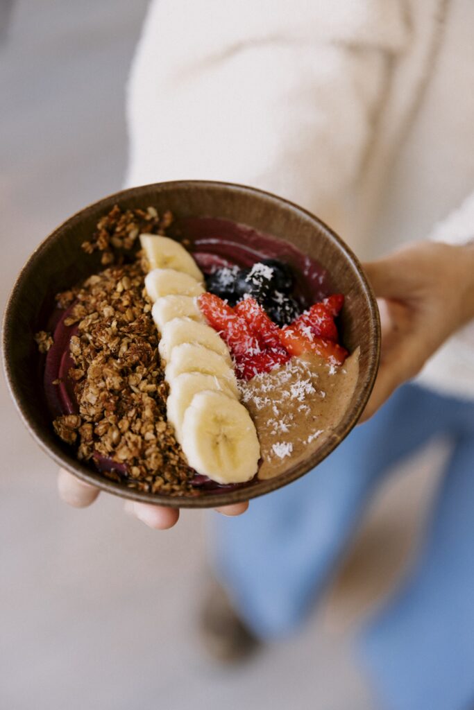 Bowl de açaí en ARVO Specialty Coffee Bilbao